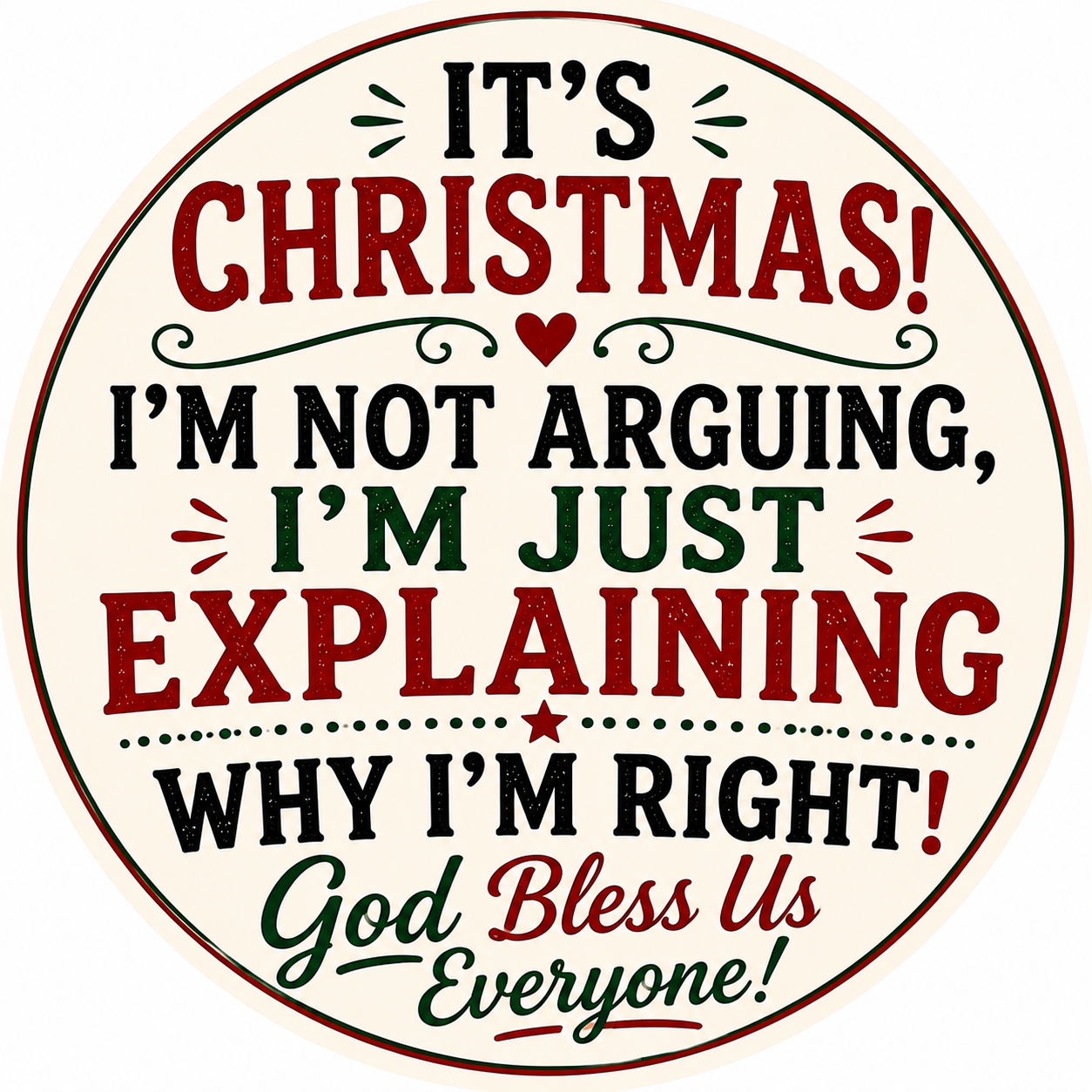 Holitude Christmas Ornaments