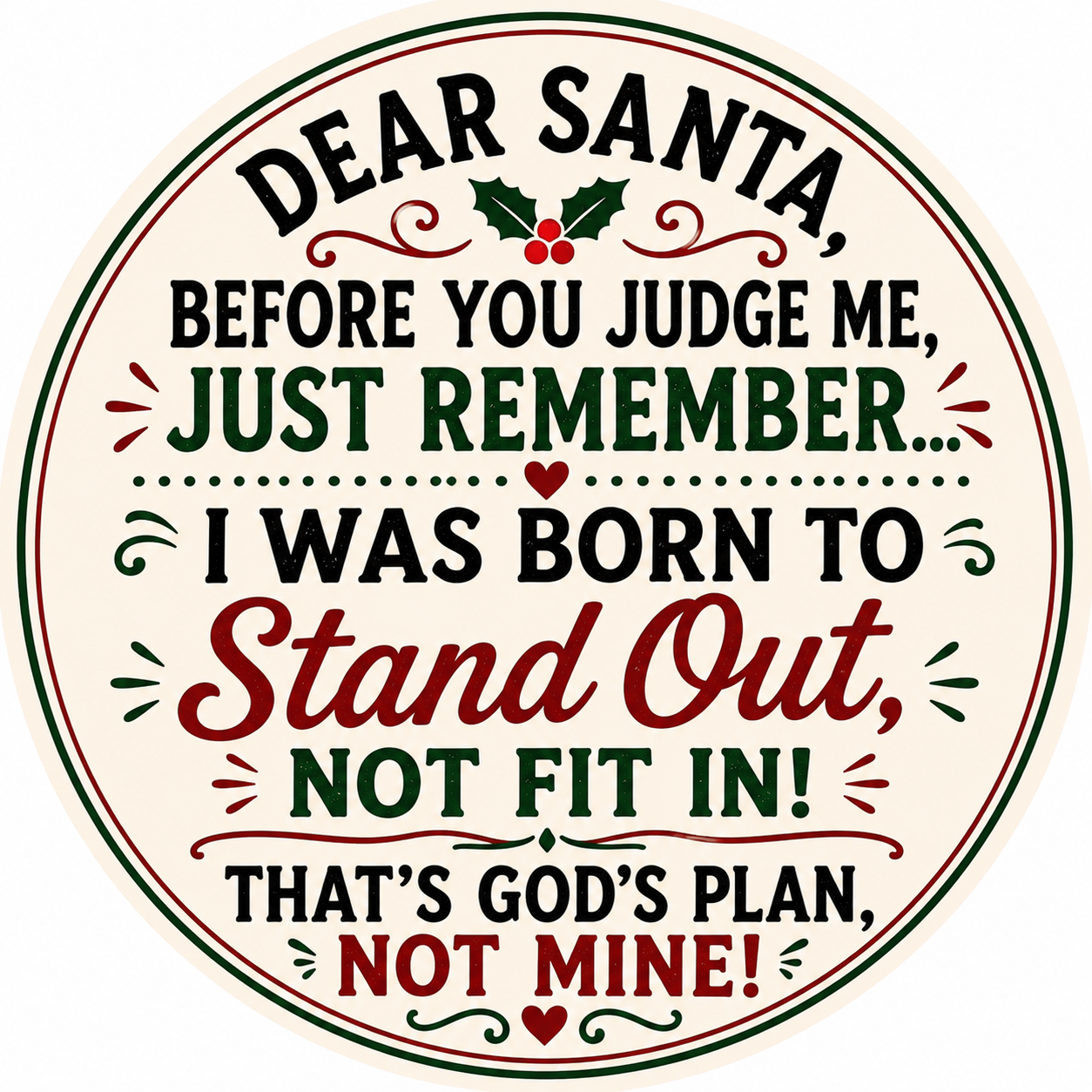 Holitude Christmas Ornaments