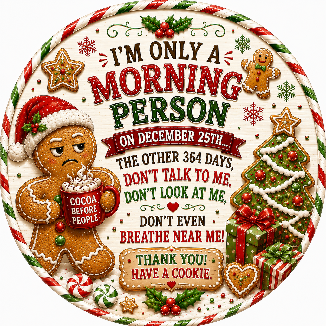 Naughty List Gingerbread Collection