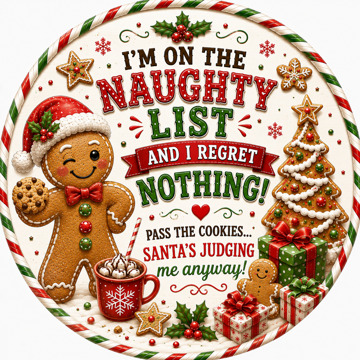 Naughty List Gingerbread Collection