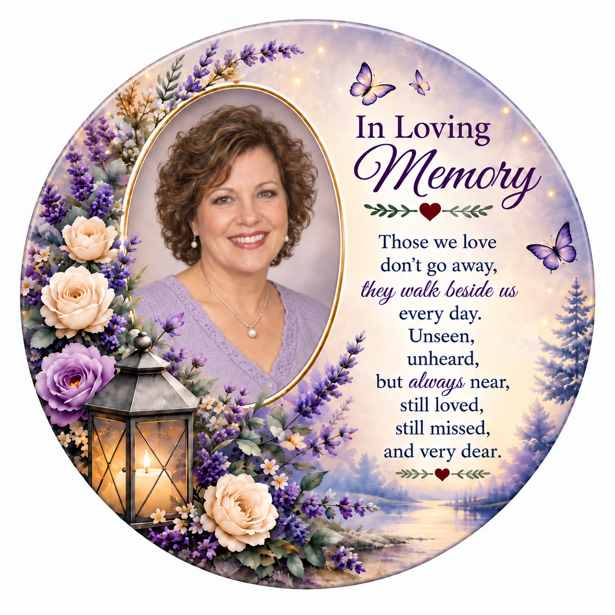 In Loving Memory Memorial Ornament