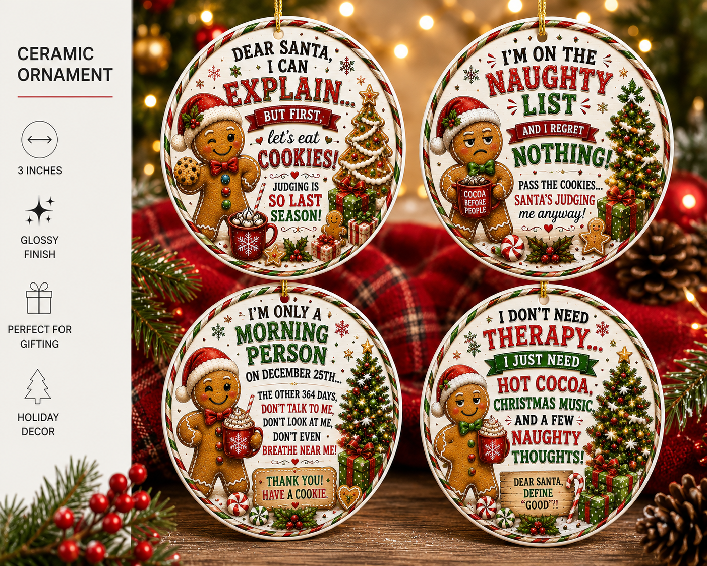 Naughty List Gingerbread Collection