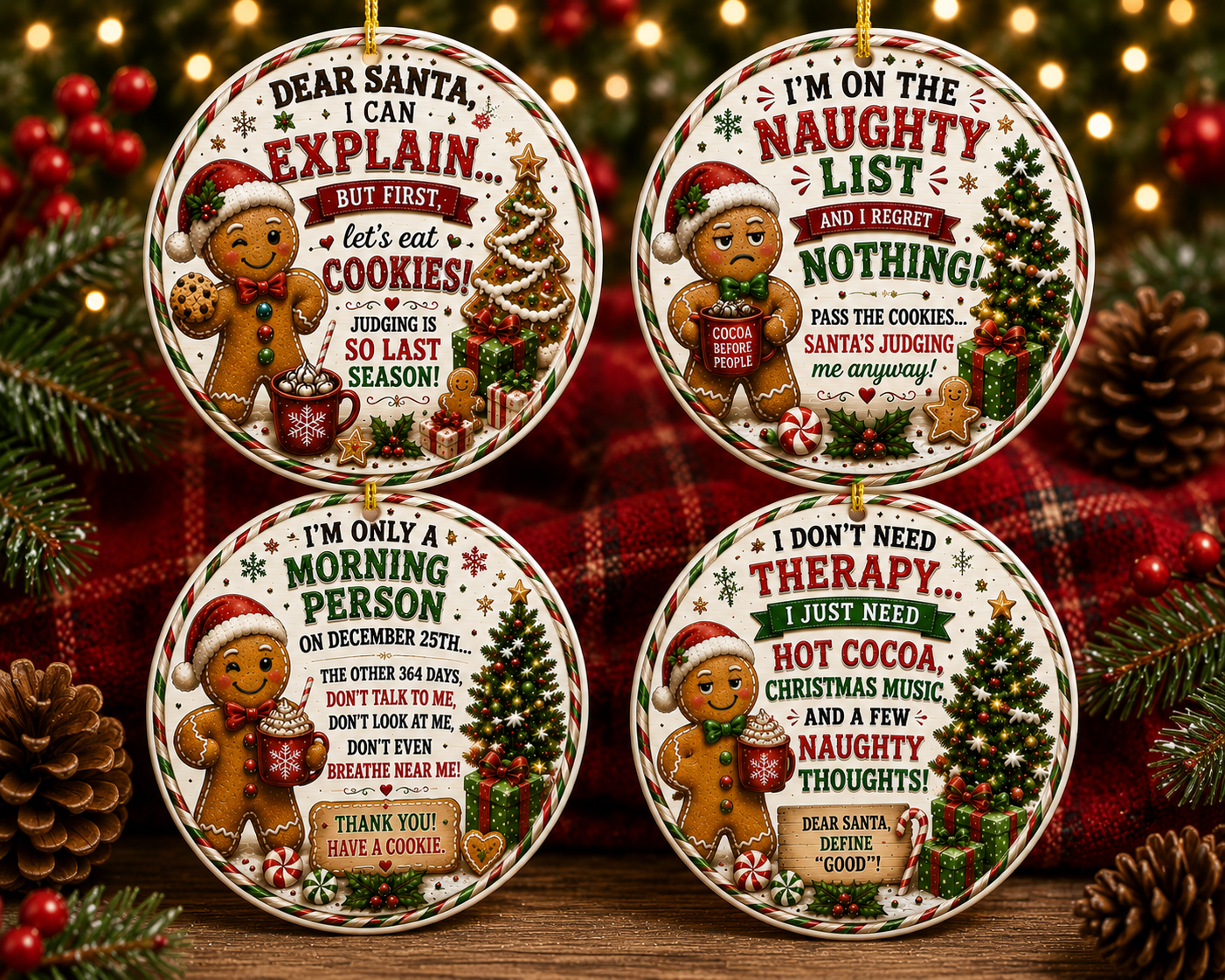 Naughty List Gingerbread Collection