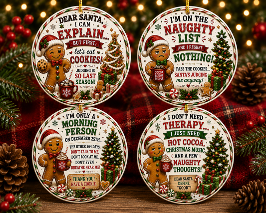 Naughty List Gingerbread Collection