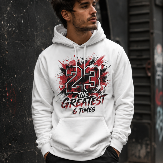 23 The Greatest 6 Times Hoodie