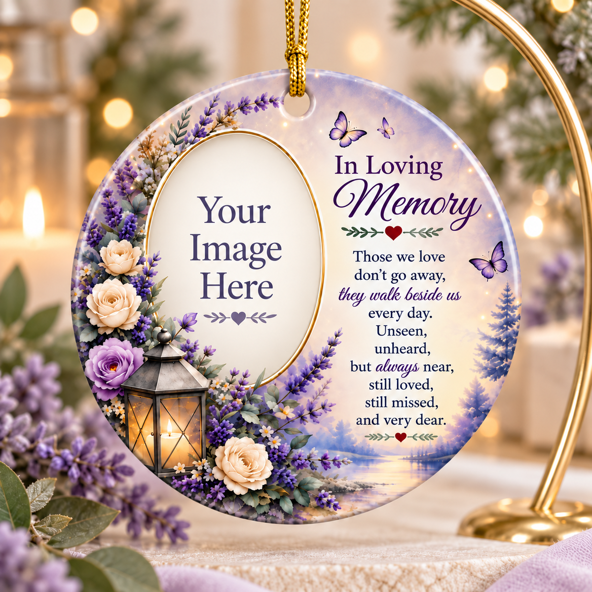 In Loving Memory Memorial Ornament