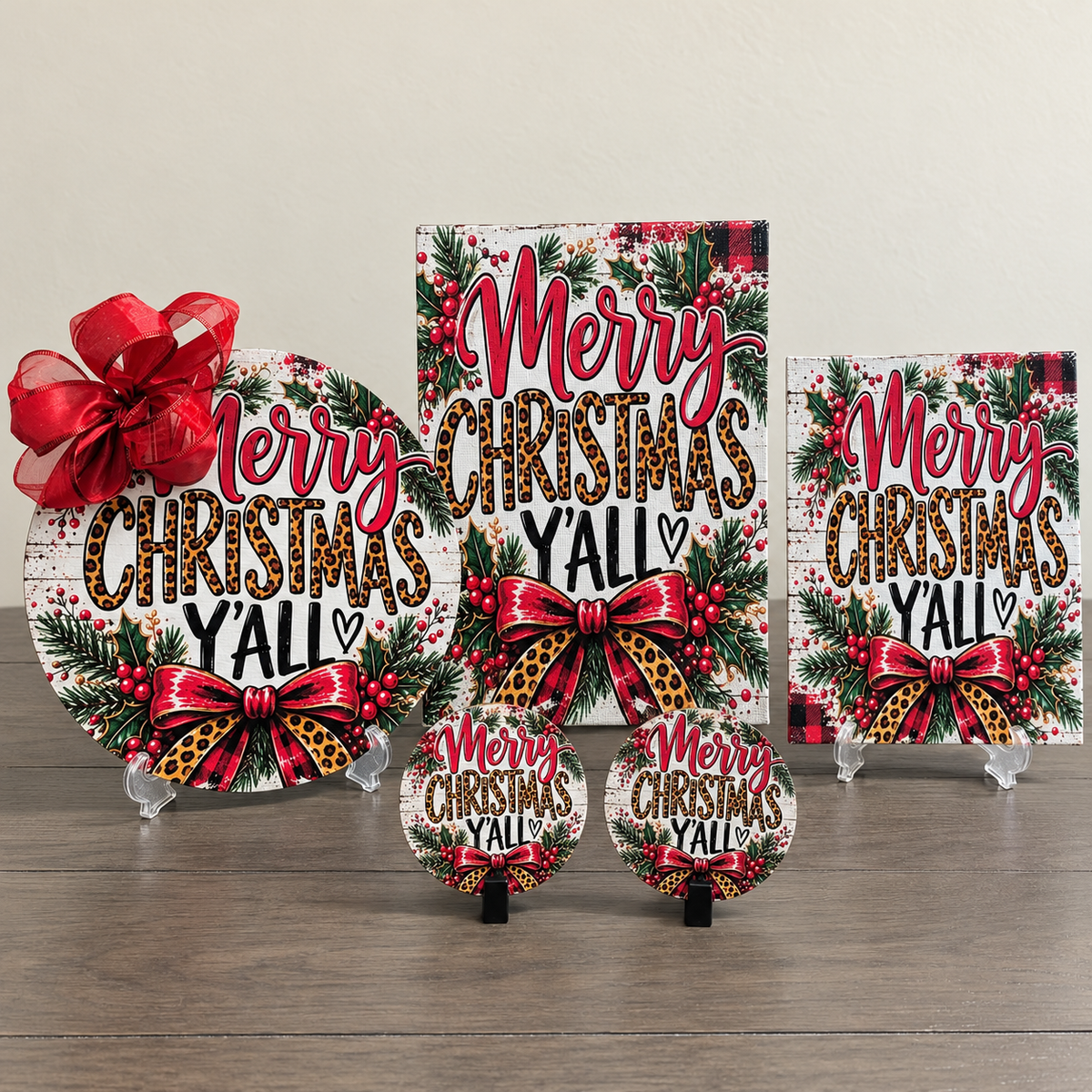 Merry Christmas Y’all Decor Bundle